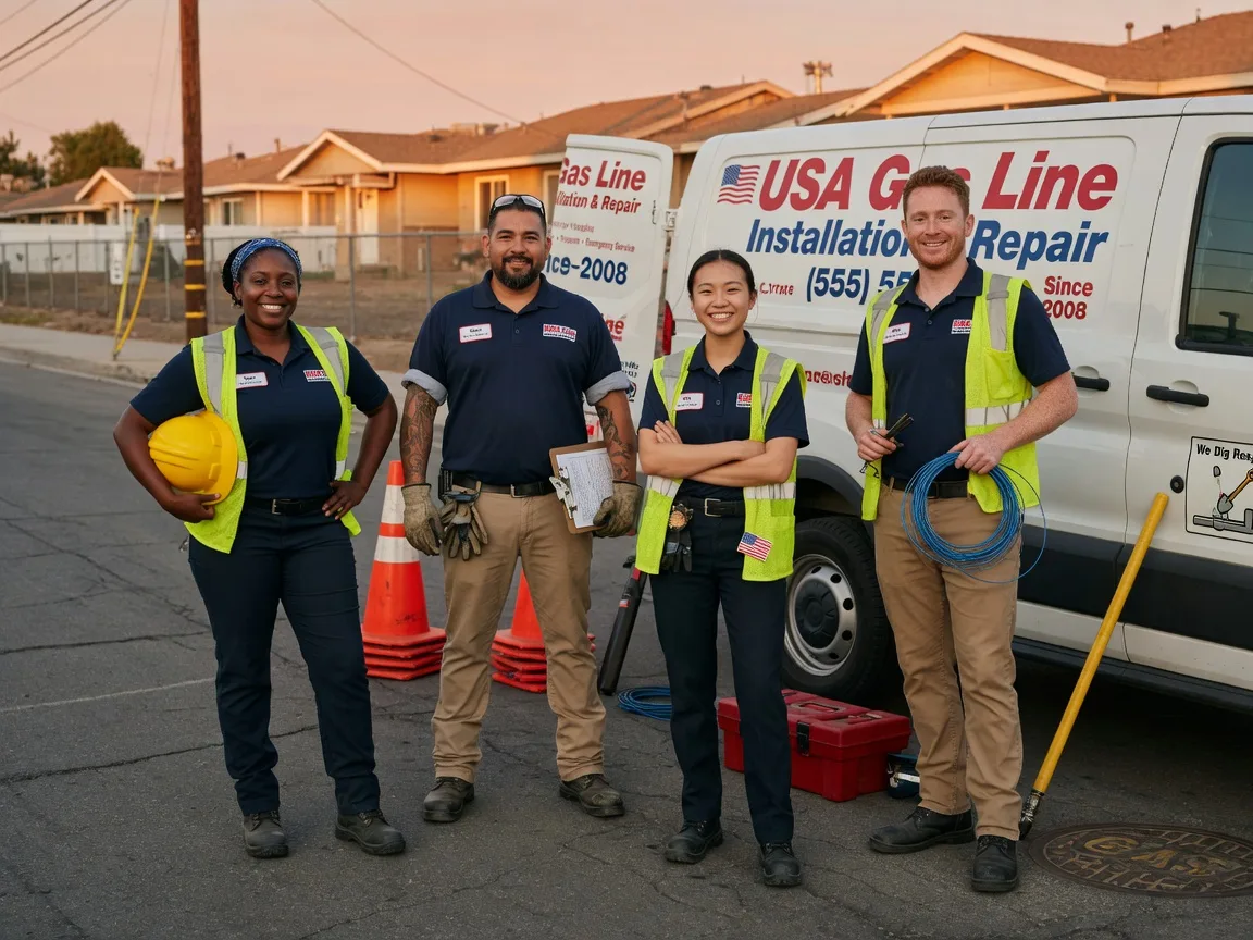 Gas Line Installation company in Peachtree City, GA